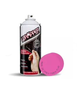 ΦΙΛΜ ΣΕ ΣΠΡΕΥ WRAPPER NEON COLOURS ΡΟΖ ΦΟΥΞΙΑ 400ml – 1 ΤΕΜ. 