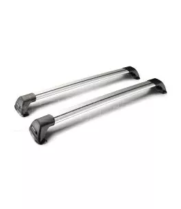ΜΠΑΡΕΣ ΟΡΟΦΗΣ ΑΛΟΥΜΙΝΙΟΥ YAKIMA FLUSH MIXED 115+120cm ΜΕ ΚΛΕΙΔΙ - 2 TEM. 