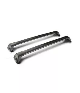 ΜΠΑΡΕΣ ΟΡΟΦΗΣ ΑΛΟΥΜΙΝΙΟΥ ΜΑΥΡΗ YAKIMA FLUSH BAR STANDARD 105cm ΜΕ ΚΛΕΙΔΙ - 2 TEM. 