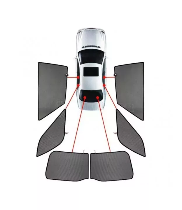 ΚΟΥΡΤΙΝΑΚΙΑ ΜΑΡΚΕ CAR SHADES ΓΙΑ SEAT ARONA 5D 2017 - 6 ΤΕΜ.