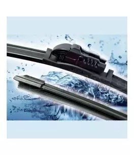 Υαλοκαθαριστήρας νέου τύπου ALL-IN-ONE 35 cm με μονό αντάπτορα γενικής χρήσης για 10 τύπους μπράτσων OTOTOP - 1 τεμάχιο 