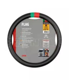 ΚΑΛΥΜΜΑ ΤΙΜΟΝΙΟΥ ΦΟΡΤΗΓΟΥ CLUB FLAG PORTUGAL ΜΑΥΡΟ SKEENTEX (M) 44/46cm (ΚΟΦΤΟ ΤΙΜΟΝΙ) 