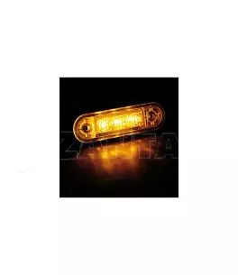 ΦΩΣ ΟΓΚΟΥ 3LED ΠΟΡΤΟΚΑΛΙ SMD 12/24V 85mm LAMPA - 20ΤΕΜ. 