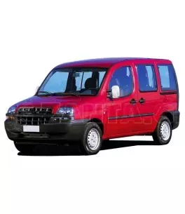 ΚΑΠΑΚΙΑ ΚΑΘΡΕΠΤΗ ΧΡΩΜΙΟΥ ΜΕΤΑΛΛΙΚΑ ΓΙΑ FIAT DOBLO I 2000-2006 ΧΡΩΜΙΟ 