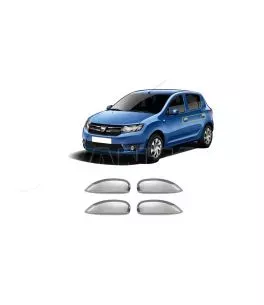 ΧΕΡΟΥΛΙΑ ΠΟΡΤΑΣ ΓΙΑ DACIA SANDERO 2 4D 2013+  ΧΡΩΜΙΟ ΜΕΤΑΛΛΙΚΑ 4ΤΕΜ 