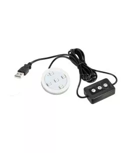 ΒΑΣΗ ΦΩΤΙΖΟΜΕΝΗ ΑΡΩΜΑΤΙΚΟΥ TRUCKY 10/30V - 7 ΧΡΩΜΑΤΩΝ ΜΕ DIMMER (USB TYPE A / ΚΑΛΩΔΙΟ 150 cm) 