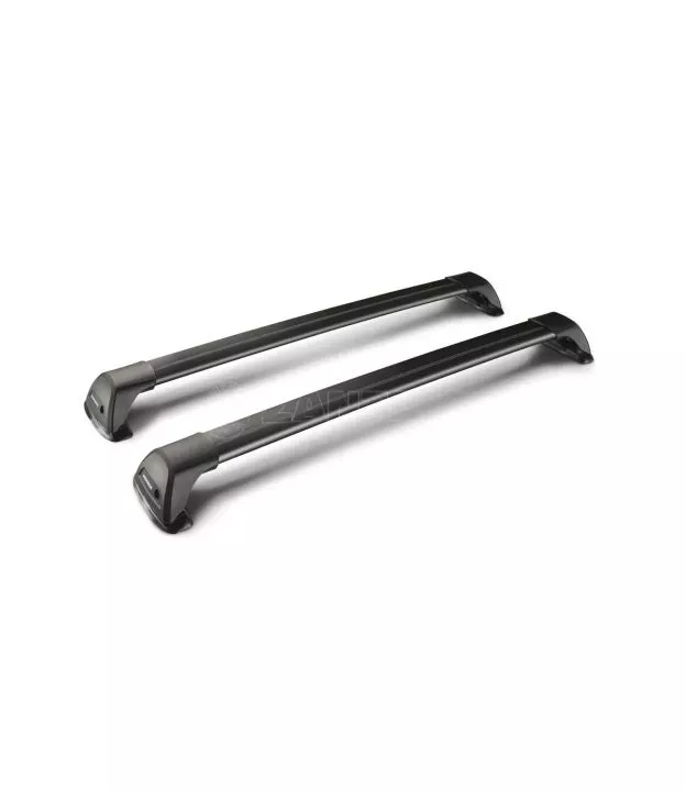 ΜΠΑΡΕΣ ΟΡΟΦΗΣ ΑΛΟΥΜΙΝΙΟΥ ΜΑΥΡΗ FLUSH MIXED 85+90cm. ΜΕ ΚΛΕΙΔΙ ΥΑΚΙΜΑ - 2 ΤΕΜΑΧΙΑ