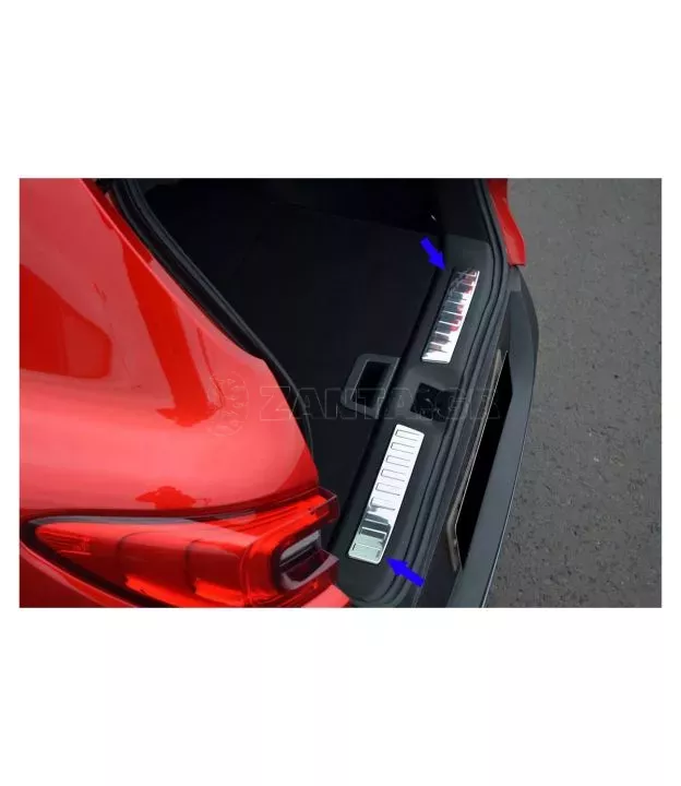TRIM ΜΑΡΚΕ ΠΟΡΤ ΜΠΑΓΚΑΖ ΧΡΩΜΙΟ ΜΕΤΑΛΛΙΚΟ S-DIZAYN ΓΙΑ RENAULT KADJAR 2015+ - 2 ΤΕΜ.