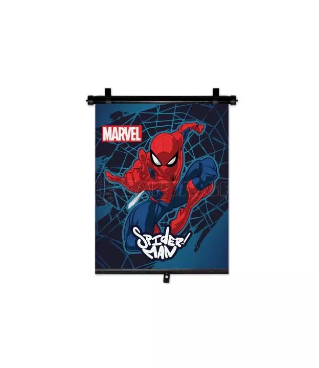 ΚΟΥΡΤΙΝΑΚΙ ΗΛΙΟΠΡΟΣΤΑΣΙΑΣ ΣΕ ΡΟΛΟ SPIDER MAN 36x45cm ΓΙΑ ΠΛΑΙΝΟ ΤΖΑΜΙ/ΠΙΣΩ ΠΑΡΜΠΡΙΖ ΑΜΙΟ - 1 ΤΕΜ.