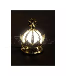 ΒΑΣΗ ΦΩΤΙΖΟΜΕΝΗ ΑΡΩΜΑΤΙΚΟΥ KING ΛΕΥΚΟΥ ΦΩΤΙΣΜΟΥ LED (ΚΑΛΩΔΙΟ ΦΟΡΤΙΣΗΣ USB 5V/120cm)​​​ LAMPA - 1 ΤΕΜ 
