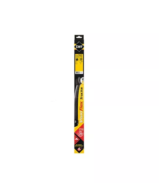 ΥΑΛΟΚΑΘΑΡΙΣΤΗΡΑΣ ΦΟΡΤΗΓΟΥ 70cm (28") SWF VISIOFLEX ΟΔΗΓΟΥ ΜΕ ΜΑΡΚΕ ΚΟΥΜΠΩΜΑ&ΑΚΡΟΦΥΣΙΟ ΠΑΡΟΧΗΣ ΝΕΡΟΥ LAMPA - 1 ΤΕΜ.