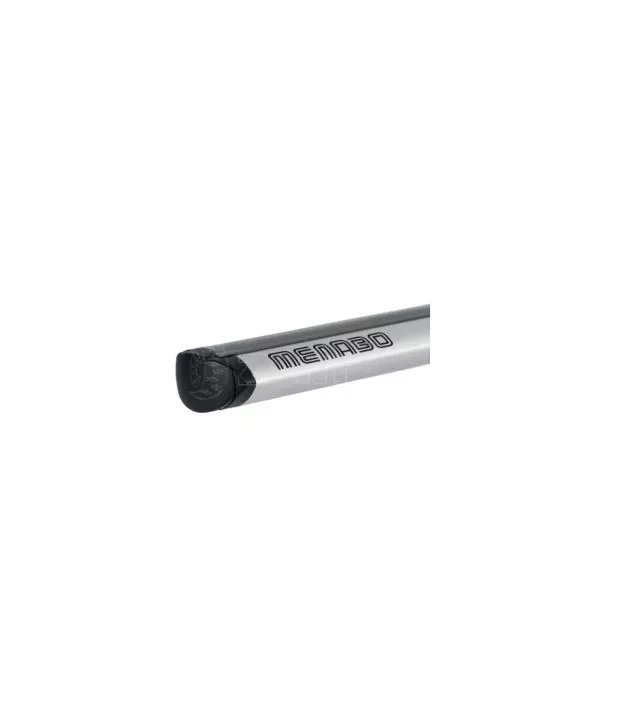 ΜΠΑΡΕΣ ΟΡΟΦΗΣ ΑΛΟΥΜΙΝΙΟΥ DELTA L SILVER 141 cm ΣΕ ΑΣΗΜΙ ΧΡΩΜΑ ΓΙΑ ΑΠΛΗ ΟΡΟΦΗ MENABO - 2 ΤΕΜ.