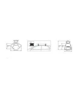 ΜΠΑΡΕΣ ΟΡΟΦΗΣ ΑΛΟΥΜΙΝΙΟΥ DELTA L SILVER 141 cm ΣΕ ΑΣΗΜΙ ΧΡΩΜΑ ΓΙΑ ΑΠΛΗ ΟΡΟΦΗ MENABO - 2 ΤΕΜ. 