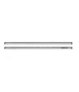 ΜΠΑΡΕΣ ΟΡΟΦΗΣ ΑΛΟΥΜΙΝΙΟΥ DELTA M SILVER 123 cm ROOF RACK ΣΕΤ ΣΕ ΑΣΗΜΙ ΧΡΩΜΑ ΜΕ ΠΡΟΣΤΑΤΕΥΤΙΚΑ ΚΑΠΑΚΙΑ ΑΚΡΩΝ ΓΙΑ ΑΠΛΗ ΟΡΟΦΗ MENABO 