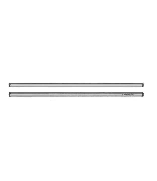 ΜΠΑΡΕΣ ΟΡΟΦΗΣ ΑΛΟΥΜΙΝΙΟΥ DELTA L SILVER 141 cm ROOF RACK ΣΕΤ ΣΕ ΑΣΗΜΙ ΧΡΩΜΑ ΜΕ ΠΡΟΣΤΑΤΕΥΤΙΚΑ ΚΑΠΑΚΙΑ ΑΚΡΩΝ ΓΙΑ ΑΠΛΗ ΟΡΟΦΗ MENABO