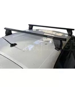KIT ΜΕ ΜΠΑΡΕΣ ΟΡΟΦΗΣ ΓΙΑ PEUGEOT 208 II 5D 06/2019+ (12500/MB+DLKIT41G) ΑΛΟΥΜΙΝΙΟΥ DELTA BLACK MENABO? - 2 ΤΕΜ. 