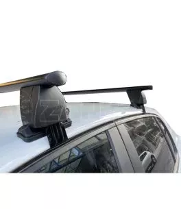 KIT ΜΕ ΜΠΑΡΕΣ ΟΡΟΦΗΣ ΓΙΑ PEUGEOT 208 II 5D 06/2019+ (12500/MB+DLKIT41G) ΑΛΟΥΜΙΝΙΟΥ DELTA BLACK MENABO? - 2 ΤΕΜ. 