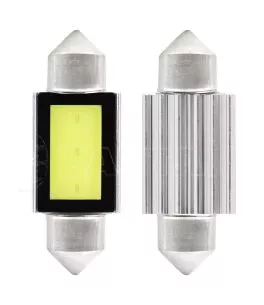ΛΑΜΠΑΚΙΑ ΠΛΑΦΟΝΙΕΡΑΣ 36mm 12V 5.600K COB LED CAN-BUS AMIO - 2 ΤΕΜ. 