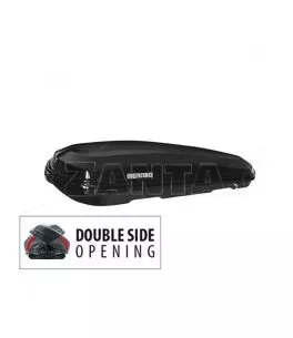 ΜΠΑΓΚΑΖΙΕΡΑ ΟΡΟΦΗΣ DIAMOND 500 DUO BLACK (ΜΑΥΡΗ/ΓΥΑΛΙΣΤΕΡΗ) MENABO 