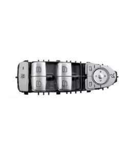 ΔΙΑΚΟΠΤΗΣ ΓΙΑ MERCEDES E-KLAS W213/S-KLAS W222 ΠΑΡΑΘΥΡΩΝ ΟΔΗΓΟΥ ΜΑΥΡΟ/ΑΣΗΜΙ ΜΕ ΛΕΥΚΟ ΦΩΣ 3PIN orig.A2139054803 
