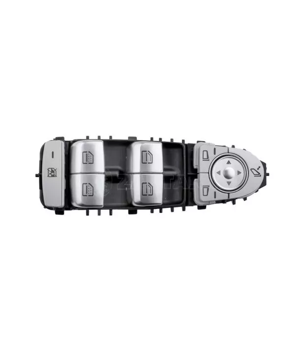 ΔΙΑΚΟΠΤΗΣ ΓΙΑ MERCEDES E-KLAS W213/S-KLAS W222 ΠΑΡΑΘΥΡΩΝ ΟΔΗΓΟΥ ΜΑΥΡΟ/ΑΣΗΜΙ ΜΕ ΛΕΥΚΟ ΦΩΣ 3PIN orig.A2139054803