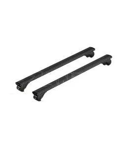 ΜΠΑΡΕΣ ΟΡΟΦΗΣ ΑΝΟΔIΩΜΕΝΟ ΑΛΟΥΜΙΝΙΟΥ (XL) 140cm 100max ΜΑΥΡΗ SILENZIO (RAILING STANDARD/S/W)​NORDRIVE - 2 ΤΕΜ. 