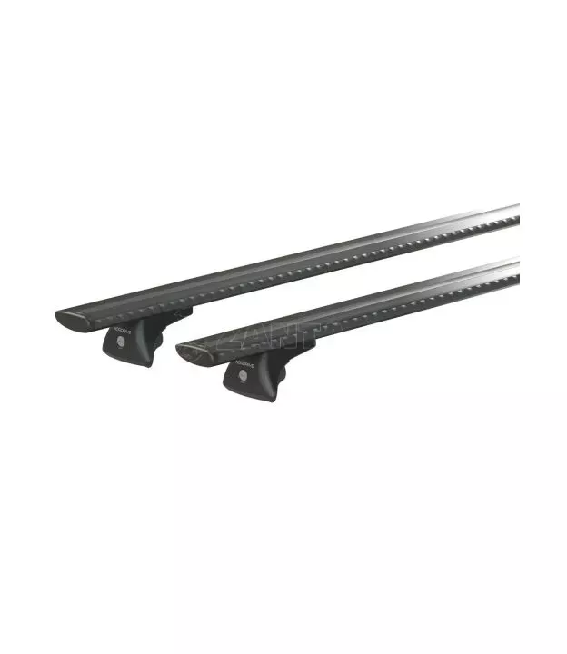 ΜΠΑΡΕΣ ΟΡΟΦΗΣ ΑΝΟΔIΩΜΕΝΟ ΑΛΟΥΜΙΝΙΟΥ (L) 128cm ΜΑΥΡΗ SILENZIO (IN-RAIL/FLUSH RAILING) NORDRIVE - 2 ΤΕΜ.