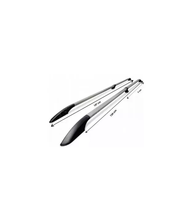ΜΠΑΡΕΣ ΟΡΟΦΗΣ ΓΙΑ MERCEDES VITO W639 2003-2014 /W447 2014+ ΠΑΡΑΛΛΗΛΕΣ ΔΙΑΙΡΟΥΜΕΝΕΣ L3 ΑΛΟΥΜΙΝΙΟΥ ΑΣΗΜΙ ΟMTEC - 2 TEM.