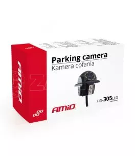 ΚΑΜΕΡΑ ΟΠΙΣΘΟΠΟΡΕΙΑΣ ΜΕ LED NIGHT VISION 18mm HD-305 AMIO - 1 ΤΕΜ. 