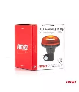 ΦΑΡΟΣ LED MINI 12/24V 18SMD ΒΙΔΩΤΟΣ ΠΟΡΤΟΚΑΛΙ 97x86mm  AMIO -1 ΤΕΜ. 