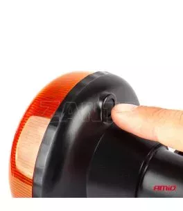 ΦΑΡΟΣ LED MINI 12/24V 18SMD ΒΙΔΩΤΟΣ ΠΟΡΤΟΚΑΛΙ 97x86mm  AMIO -1 ΤΕΜ. 