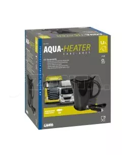ΒΡΑΣΤΗΡΑΣ ΝΕΡΟΥ 12V/170W /85CM ΚΑΛΩΔΙΟ/ 1,3LT EARL-GREY  ΜΑΥΡΟ ΧΡΩΜΑ LAMPA - 1 ΤΕΜ 