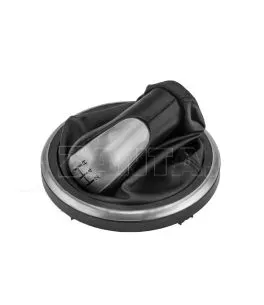 ΠΟΜΟΛΟ ΤΑΧΥΤΗΤΩΝ ΜΑΡΚΕ ΓΙΑ FORD FIESTA 2002+ /FUSION 2002+ ΜΕ ΕΝΔΕΙΞΗ 5 ΤΑΧΥΤΗΤΩΝ ΚΑΙ ΦΟΥΣΚΑ ΜΑΥΡΟ-ΑΣΗΜΙ NTY - 1 TEM. 