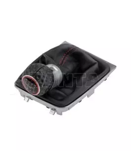 ΠΟΜΟΛΟ ΤΑΧΥΤΗΤΩΝ ΜΑΡΚΕ ΓΙΑ VW GOLF VII GTI 2013+ ΜΕ ΕΝΔΕΙΞΗ 6 ΤΑΧΥΤΗΤΩΝ ΚΑΙ ΦΟΥΣΚΑ ΜΑΥΡΟ-ΚΟΚΚΙΝΟ NTY - 1 TEM. 
