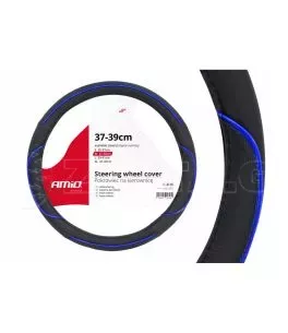 ΚΑΛΥΜΜΑ ΤΙΜΟΝΙΟΥ 37/39CM SWC-08 ΜΑΥΡΟ/ΜΠΛΕ AMIO - 1 ΤΕΜ. 