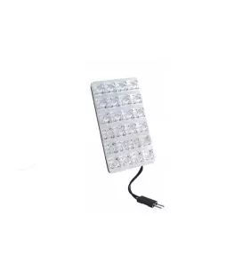 ΛΑΜΠΑΚΙΑ ΠΛΑΦΟΝΙΕΡΑΣ 16LED ΜΠΛΕ 35x35 mm SIMONI RACING 