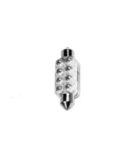 ΛΑΜΠΑΚΙΑ ΠΛΑΦΟΝΙΕΡΑΣ 12V SV8,5-8 13x44mm 8LED ΠΡΑΣΙΝΟ BLISTER 1ΤΕΜ. 