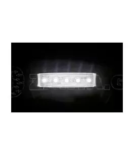 ΦΩΣ ΟΓΚΟΥ 12/24V 5xSMD LED ΛΕΥΚΟ ΔΙΑΦΑΝΟ 96x20mm ΜΕ ΕΓΚΡΙΣΗ ΤΥΠΟΥ R7/R10  LAMPA - 1 TEM. 