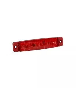 ΦΩΣ ΟΓΚΟΥ 12/24V 5xSMD LED ΚΟΚΚΙΝΟ 96x20mm ΜΕ ΕΓΚΡΙΣΗ ΤΥΠΟΥ R7/R10  LAMPA - 1 TEM. 
