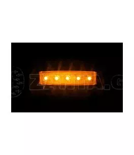 ΦΩΣ ΟΓΚΟΥ 12/24V 5xSMD LED ΠΟΡΤΟΚΑΛΙ 96x20mm ΜΕ ΕΓΚΡΙΣΗ ΤΥΠΟΥ R7/R10  LAMPA - 1 TEM. 