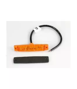ΦΩΣ ΟΓΚΟΥ 12/24V 5xSMD LED ΠΟΡΤΟΚΑΛΙ 96x20mm ΜΕ ΕΓΚΡΙΣΗ ΤΥΠΟΥ R7/R10  LAMPA - 1 TEM. 