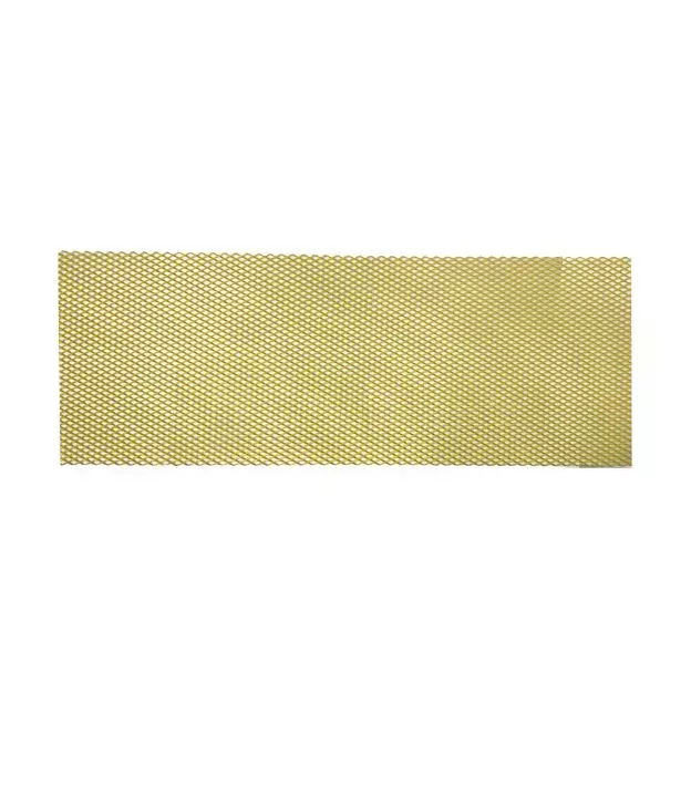 ΣΙΤΑ ΑΛΟΥΜΙΝΙΟΥ ΚΙΤΡΙΝΗ 125x30cm ΤΡΥΠΑ 1,1x0,6cm ΠΑΧΟΣ 0,2cm - 1 ΤΕΜ.