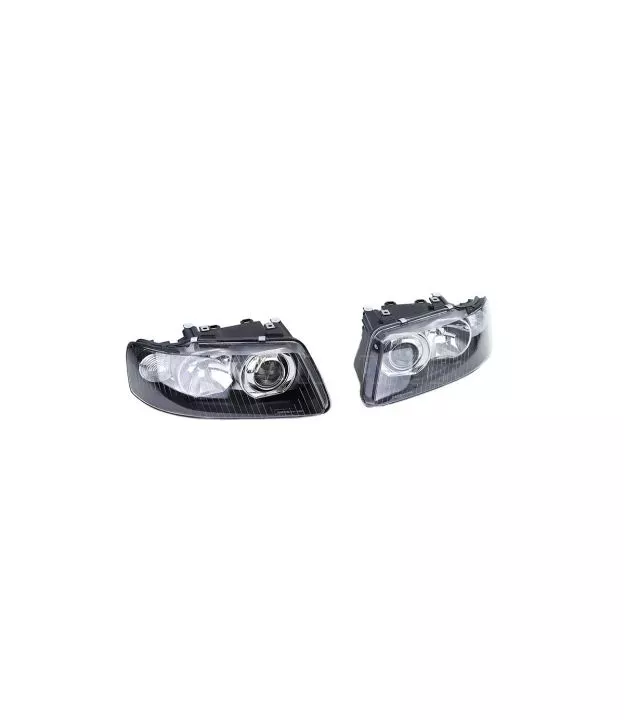 Μπροστινά Φανάρια Set Για Audi A3 8L 00-03 Projectors Μαύρα H1/H7 Depo