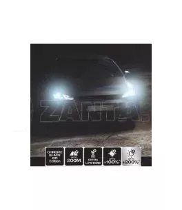Μπροστινά Φανάρια Set Για Vw Golf VII (7) 12-17 DRL Full Led Halogen Version Black/Chrome LEDHL103-CM Osram Ledriving Osram Ledr 