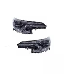 Μπροστινά Φανάρια Set Για Toyota C-HR 16+ DRL Full Led & Led Signal With Motor Carner 