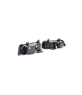 Μπροστινά Φανάρια Set Για Bmw 3 E36 90-99 Sedan / Compact / Touring ccfl Angel Eyes Μαύρα H3/H1 Eagle Eyes 