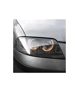 Μπροστινά Φανάρια Set Για Vw Passat 3BG 00-05 Angel Eyes Μαύρα H7/H7 Depo 