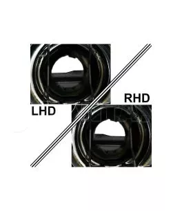Μπροστινά Φανάρια Set Για Vw Passat 3B 96-00 Angel Eyes Χρωμίου H7/H7 Depo 