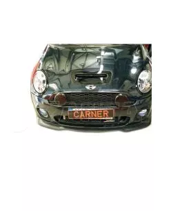 Μπροστινά Φανάρια Set Για Mini Cooper (R55/56/57/58/59) 06-13 Angel Eyes Μαύρα H9 Με Μοτέρ JunYan 