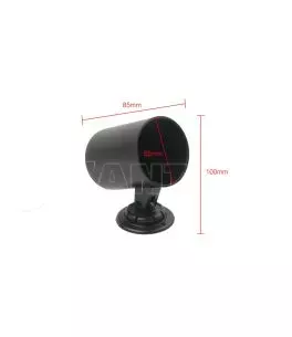 Βάση Για Όργανα Ταμπλό Μονή (1 x 55mm) Ρυθμιζόμενη Μαύρη Auto Gauge 